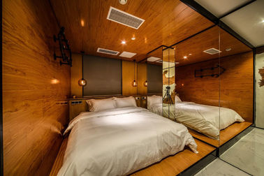 Uso comercial del hotel de lujo del estilo de los muebles hermosos del dormitorio modificado para requisitos particulares