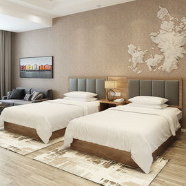 Los muebles de madera del dormitorio del hotel fija/el diseño moderno de los conjuntos de dormitorio del apartamento