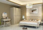 3-5 sistemas de los muebles del dormitorio del hotel de la estrella, pintura brillante de los muebles del proyecto del hotel alta
