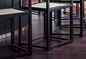 El estilo moderno de la cabina del Banquette que cena la silla de tabla del sistema/del restaurante fija