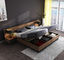 Muebles modernos de la cama de la plataforma plana cómoda para el dormitorio del hogar/del hotel