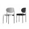 Metal modificado para requisitos particulares y tela del color que cenan las sillas, sillas modernas del restaurante