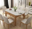 Muebles redondos de la tabla de madera sólida del comedor para el hogar/el restaurante usando