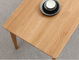 Diseño moderno de madera de la tabla/de la mesa de centro del comedor del rectángulo grande