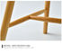 Sillas de madera de cuero y sólida para el comedor/la sala de estar modificados para requisitos particulares