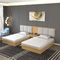 Sistemas de madera sólidos de los muebles del dormitorio del hotel, suites modernos del cuarto de invitados