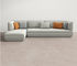 L sofá seccional SMY-7177 de la sala de estar de la tela de la forma con los Recliners