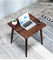 Propósito multi modificado para requisitos particulares de madera sólida de la tabla del escritorio de madera cuadrado del café usando