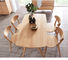 Tamaño modificado para requisitos particulares muebles naturales del hogar de la tabla de madera sólida del color para el comedor